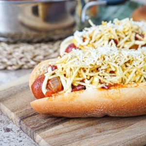 Brazilian-Style Hot Dogs
Loaded with toppings and uniquely Brazilian twists on the classic hot dog.