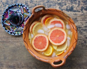 Cazuela Shots 
Mini servings of hearty chicken and corn soup, rich and comforting.
