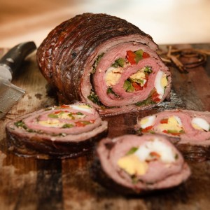 Matambre
Rolled flank steak stuffed with herbs and vegetables — tender, flavorful, and unforgettable.