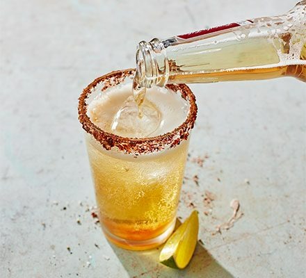 Michelada 
Beer with lime, salt, and a spicy kick — Mexico’s iconic twist on a summer drink.	