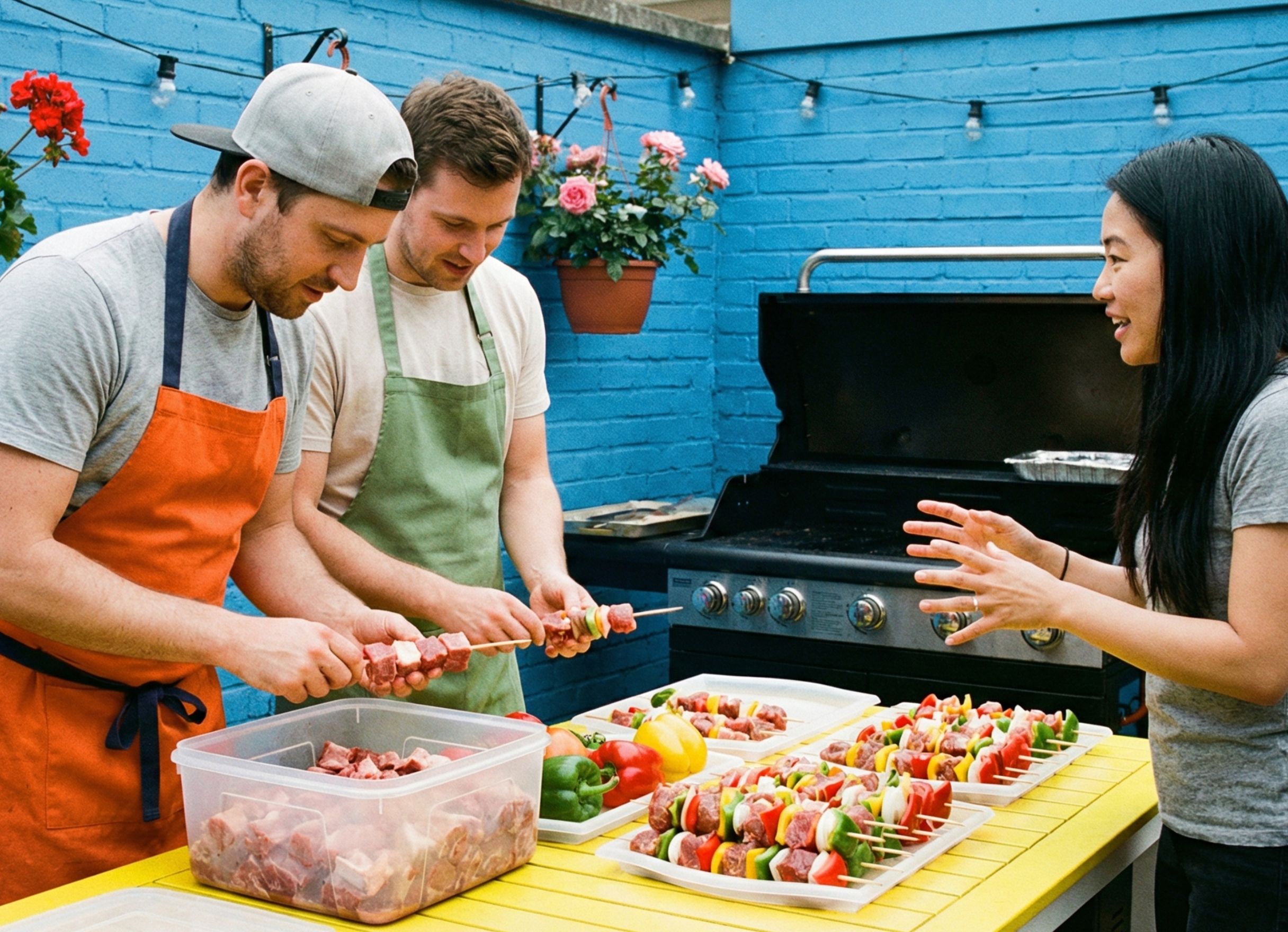 Brazilian BBQ Cooking & Drinks Class + Patio Party in Copacabana — foto 3