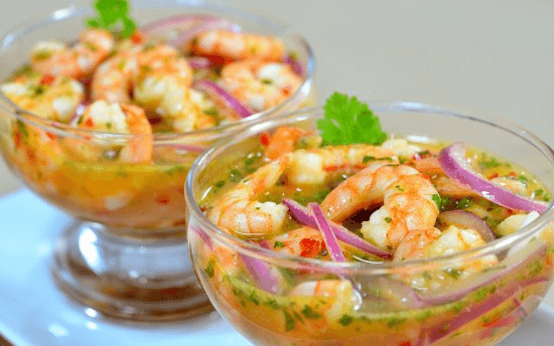 Ceviche and Aguachile