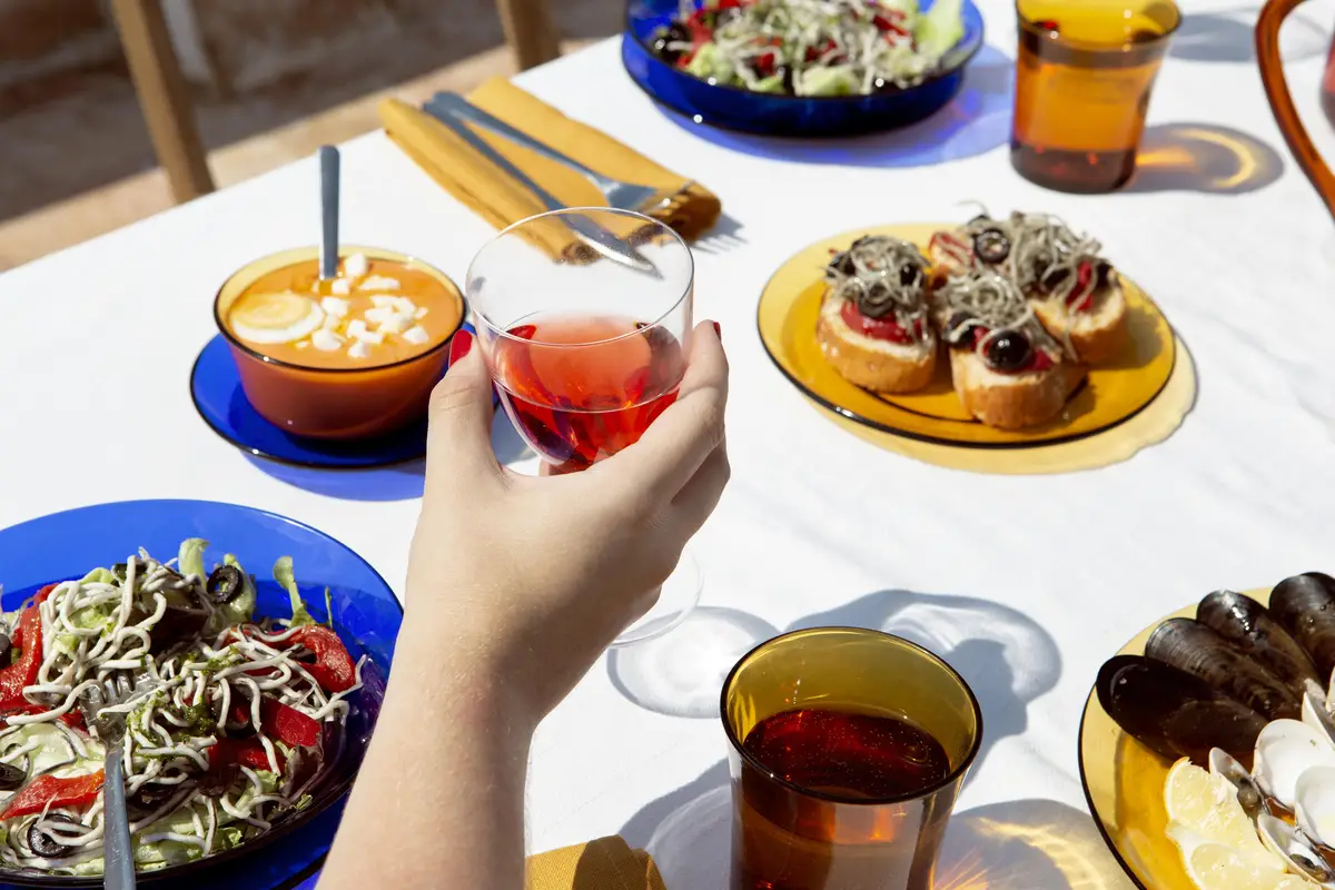 Delicious gulas dish assortment